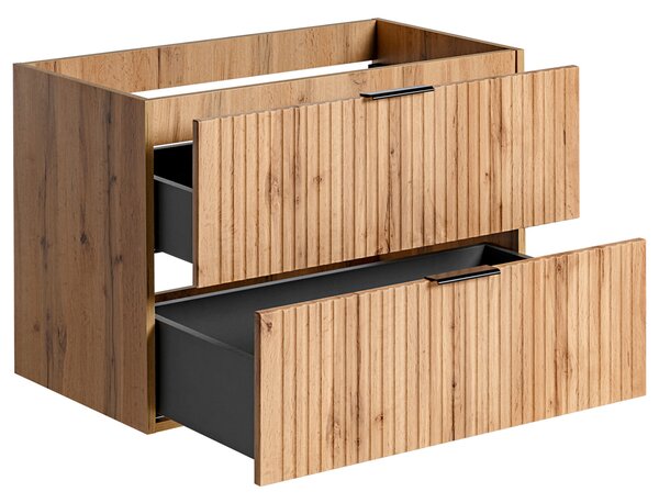 Koupelnová skříňka pod umyvadlo ADEL OAK 80 cm