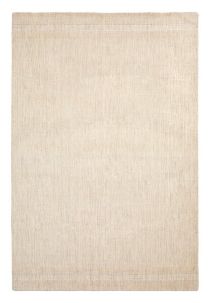 Krémový ručně tkaný vlněný koberec 200x300 cm Dalena – Kave Home