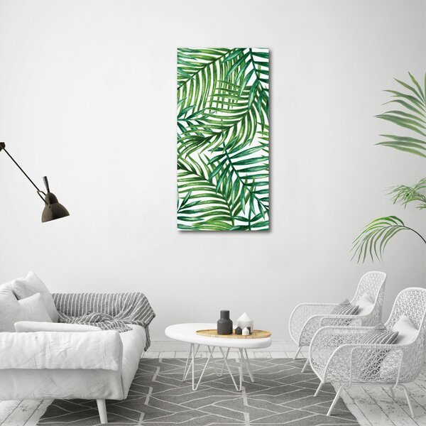 Vertikální Foto obraz canvas Listí palmy ocv-101795762