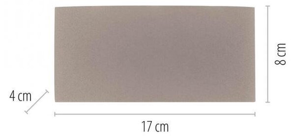 PN 9488-39 LED nástěnné svítidlo CARLO, písková barva, IP54, Up-&Downlight,, 3000K - PAUL NEUHAUS