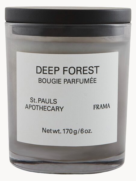 Vonná svíčka Deep Forest (pomeranč, bílá růže, cedr a pačuli)