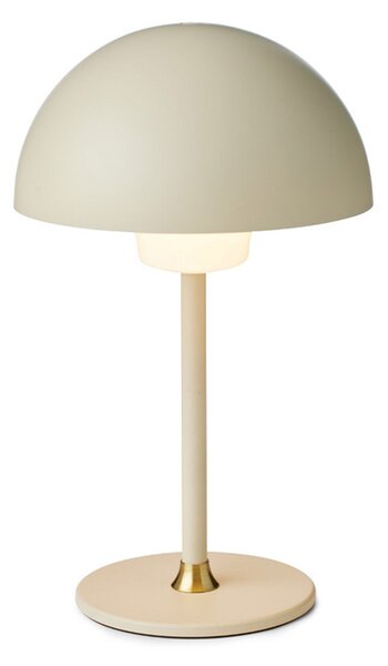 Stolní lampa Halo Design, Béžová, Obývací pokoj, Kov
