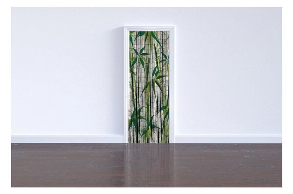 Zelený bambusový závěs do dveří 200x90 cm Bamboo - Maximex