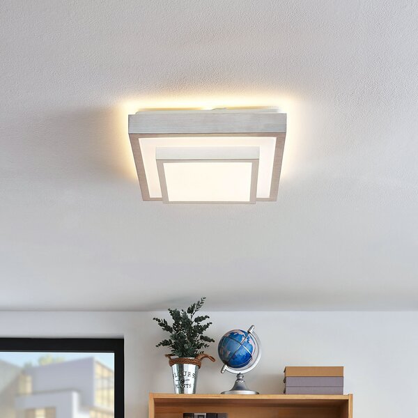 Stropní Lampa Lindby, Mirco, Metalická, Obývací pokoj, Kov, Moderní
