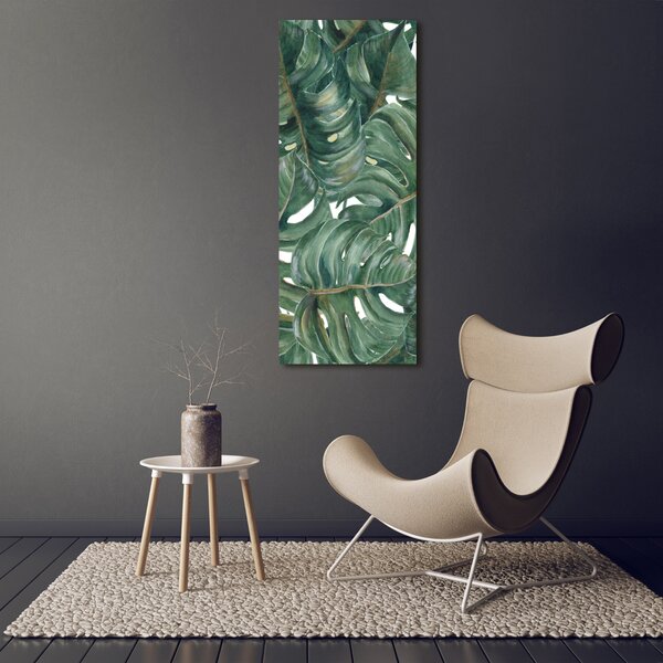 Vertikální Vertikální Foto obraz na plátně do obýváku Monstera ocv-101969533