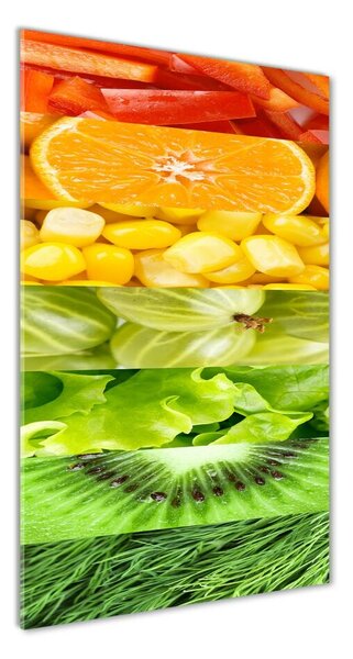 Vertikální Fotoobraz na skle Ovoce a zelenina osv-102085174