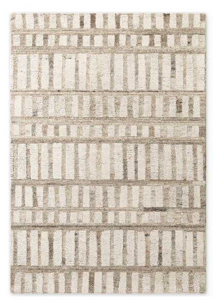 Krémový ručně tkaný vlněný koberec 120x180 cm Boho 1.0 Linara – Vikosa