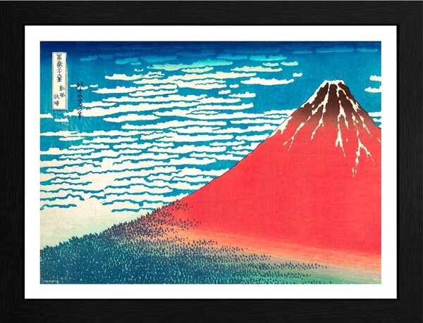 Obraz na zeď - Hokusai - Red Fuji