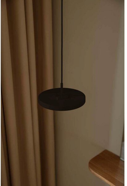 Asteria Závěsné Svítidlo Micro Black/Steel Top - UMAGE