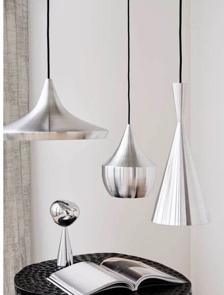 Závěsná svítidlo Tom Dixon, Metalická, Obývací pokoj, Hliník