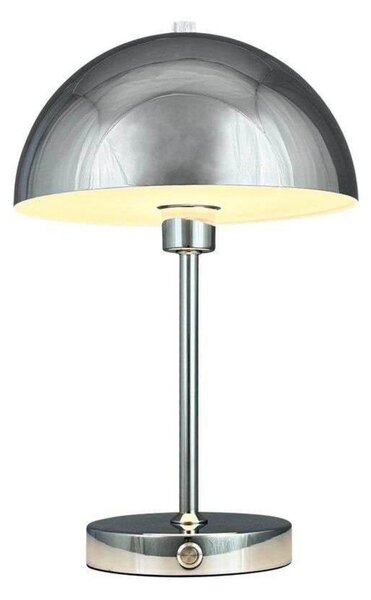 Stolní lampa Dyberg Larsen, Stockholm, stmívatelné, Metalická, Obývací pokoj, Kov, Skandinávský