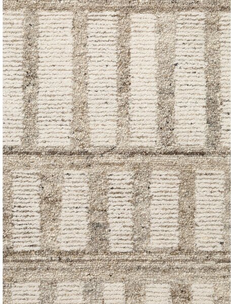 Krémový ručně tkaný vlněný koberec 120x180 cm Boho 1.0 Linara – Vikosa