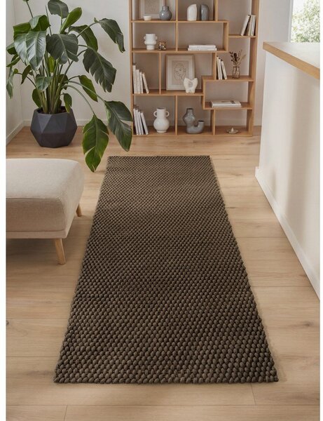 Tmavě hnědý vnitřní a venkovní běhoun 80x250 cm Southwark – Ted Baker