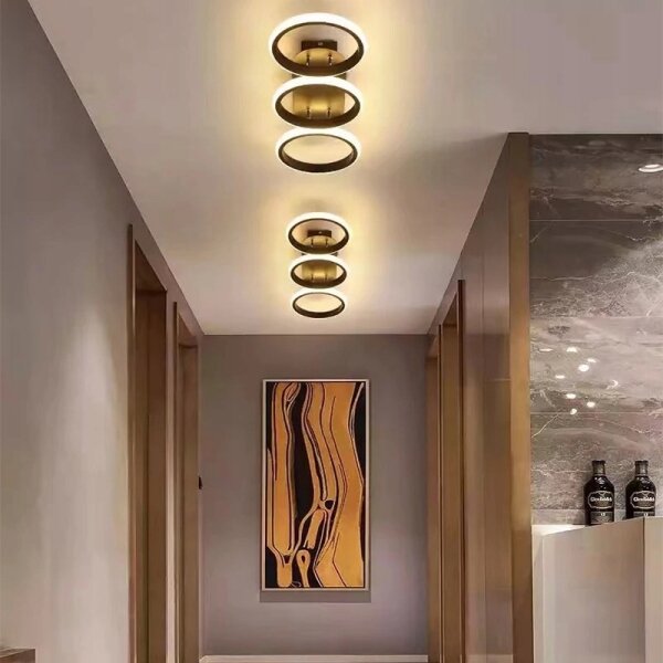 LED Stmívatelné stropní svítidlo LED/30W/230V 3000-6500K černá Wi-Fi Tuya + DO
