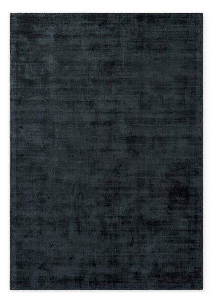 Černý ručně tkaný koberec z viskózy 120x180 cm Noemi – Vikosa