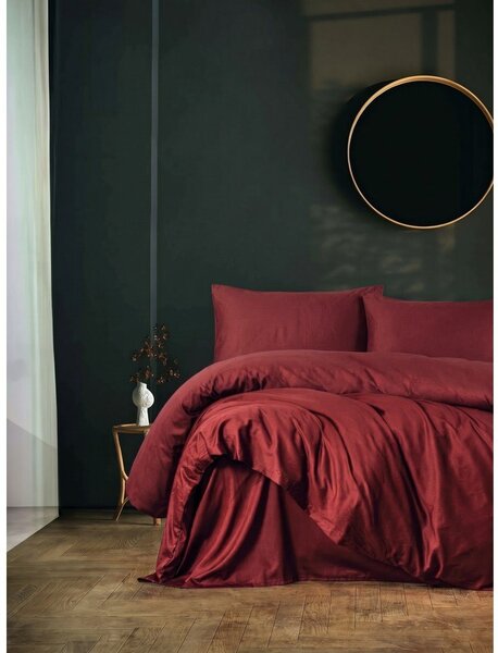 Vínové povlečení na jednolůžko 200x140 cm Elegant – Mijolnir
