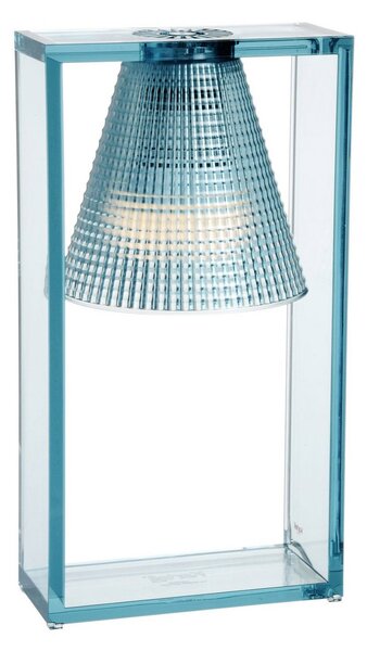 Stolní lampa Kartell, Light-Air, Modrá, Obývací pokoj, Plast, Design