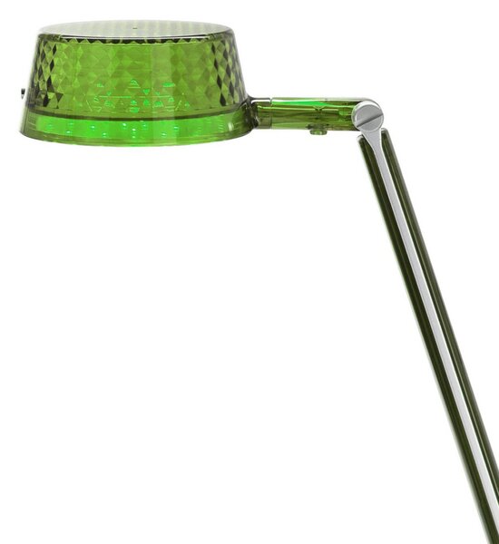 Stolní lampa Kartell, Aledin Dec, Zelená, Obývací pokoj, Plast, Moderní