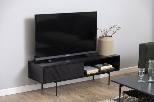 TV stolek AXEL 140x40 cm černá
