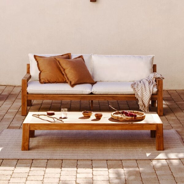 Kave Home Béžový zahradní koberec Canyet 160 x 230 cm