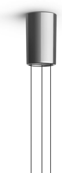 Závěsná svítidlo Serien Lighting, Cavity Suspension S, stmívatelné, Metalická, Obývací pokoj, Kov, Design