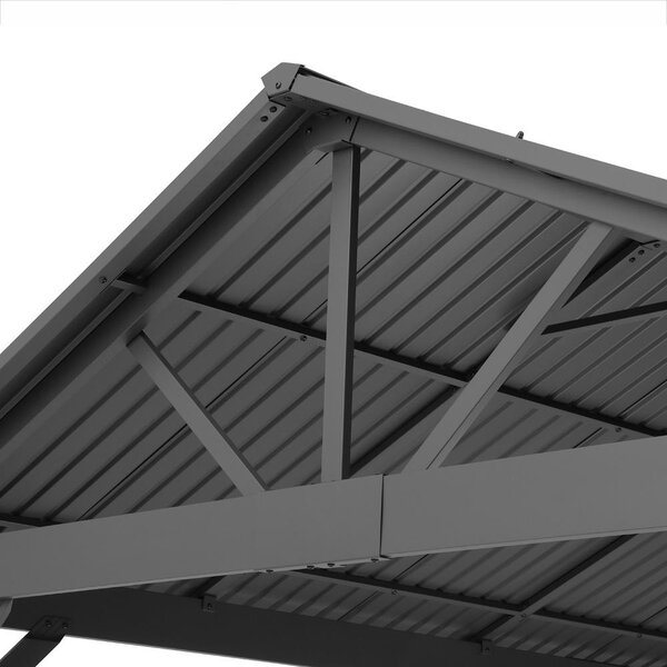 Hliníková pergola Avenberg PAVILIO 5x3m černá