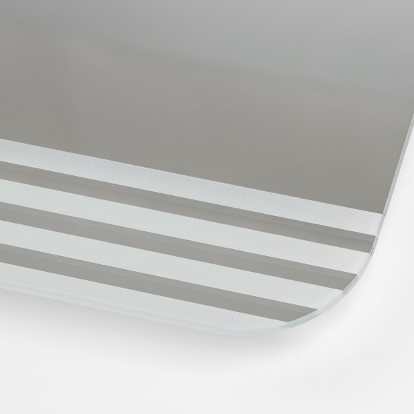 Brilagi - LED Koupel. zrcadlo MELZO LED/28W/230V 60x80 cm IP44 CRI 90 stm. + CCT