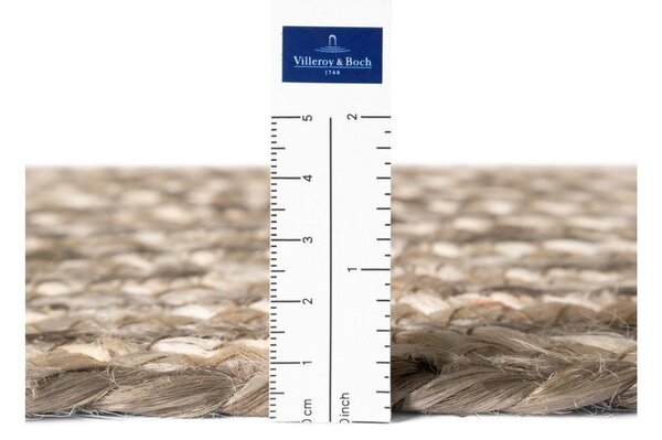 Oboustranný/ručně tkaný jutový běhoun ve světle přírodní barvě/v tmavě přírodní barvě 80x200 cm Juno – Hanse Home
