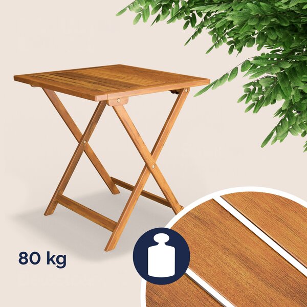 Balkónový set VITEK, 1+2, přírodní hnědá Casaria