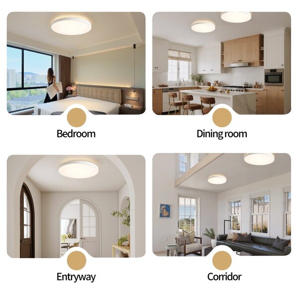 Brilagi - LED Stmívat. svítidlo GLASS POOL DOUBLE LED/80W/230V 60 cm bílá + DO