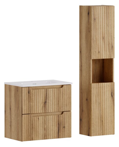 Comad Set koupelnového nábytku Nova Coast Evoke 60 dub coast evoke