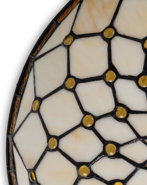 BRILAGI - Tiffany vitrážové stropní svítidlo IVORY 2xE27/60W/230V pr. 40 cm
