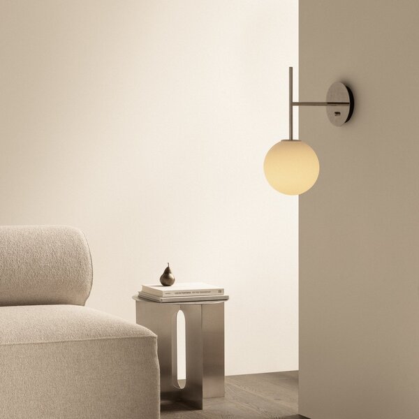 Nástěnná Svítidla Audo Copenhagen, TR Bulb Suspended, stmívatelné, Bílá, Obývací pokoj, Sklo, Design