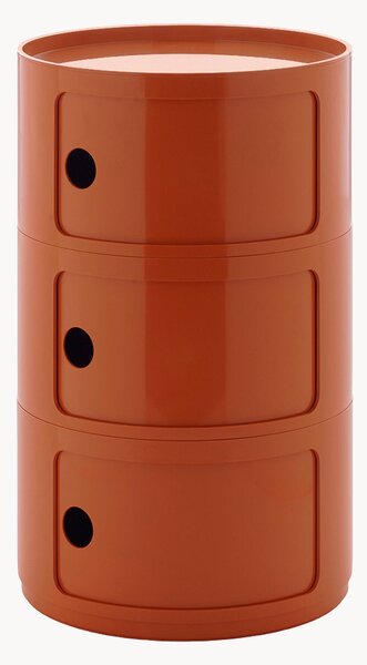 Designový odkládací stolek Componibili, 3 moduly, V 70 cm