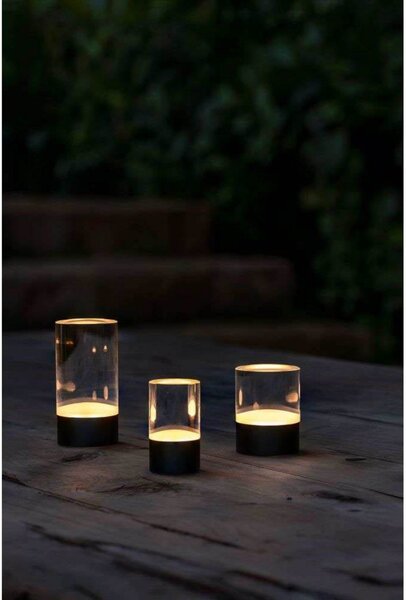 Venkovní svítidla Uyuni Lighting, Černá, Obývací pokoj, Hliník