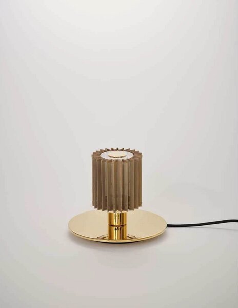 Stolní lampa DCW, Zlatá / mosazná, Obývací pokoj, Kov