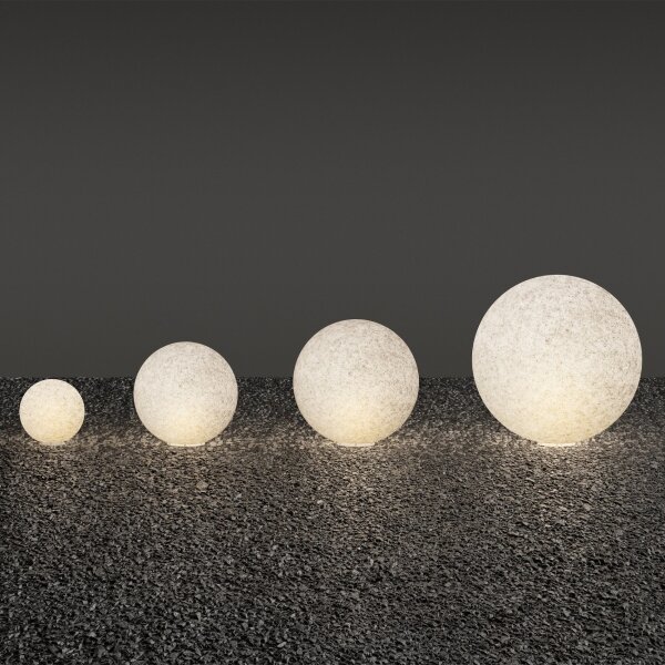 Ideal Lux - Venkovní lampa DORIS 1xE27/60W/230V pr. 48 cm IP44 šedá