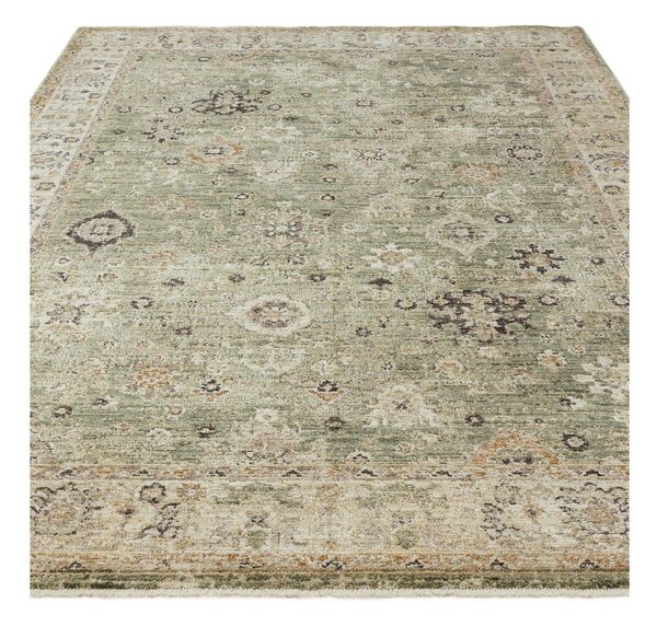 Zelený/béžový ručně tkaný koberec 120x160 cm Heriz Ornate – Asiatic Carpets