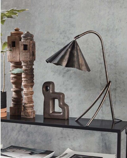 Stolní lampa House Doctor, Hnědá / Rezavá, Obývací pokoj, Kov