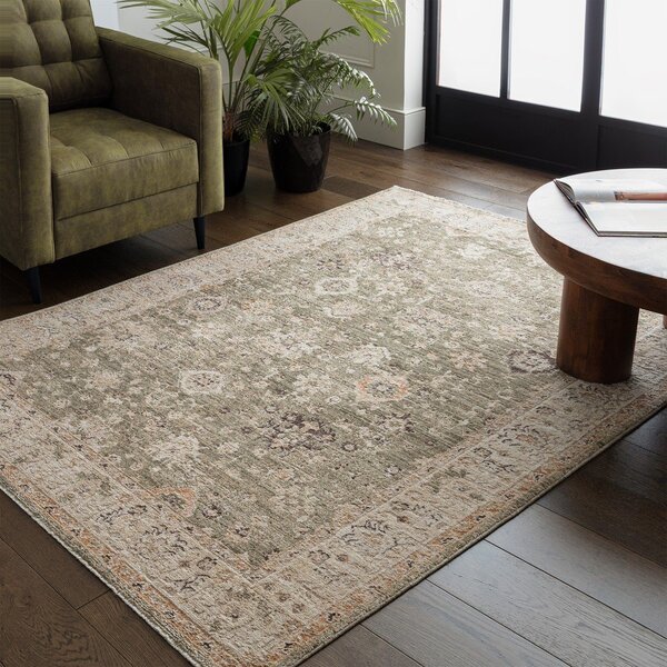 Zelený/béžový ručně tkaný koberec 120x160 cm Heriz Ornate – Asiatic Carpets