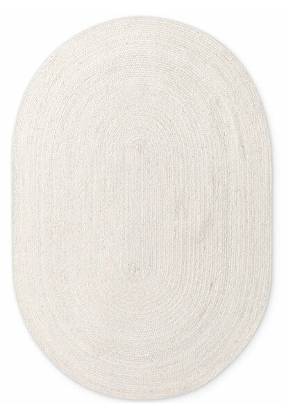 Krémový oboustranný/ručně tkaný jutový koberec 160x230 cm Braided – Hanse Home