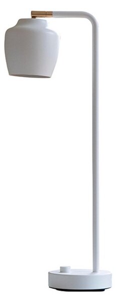 Stolní lampa CPH Lighting, Bílá, Obývací pokoj, Hliník