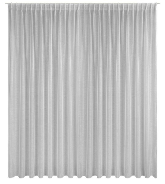 Bílá záclona na flex pásce BELISSA 300x300 cm