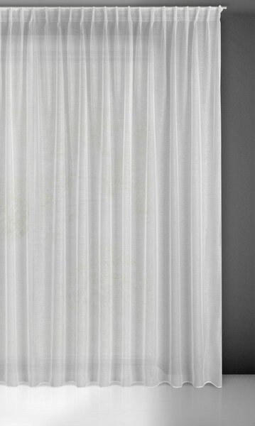 Bílá záclona na flex pásce BELISSA 300x300 cm