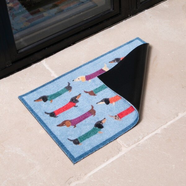 Textilní rohožka 40x60 cm Dachshund – Artsy Doormats