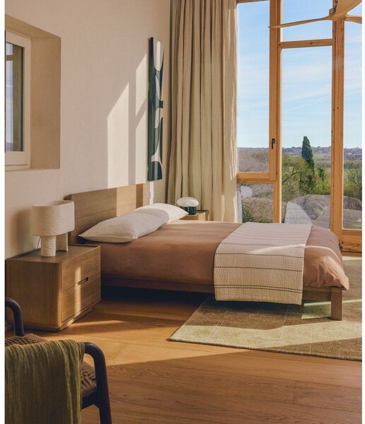 Ručně tkaný koberec v hořčicové barvě 160x230 cm Eloda – Kave Home