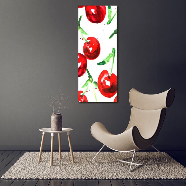 Vertikální Moderní fotoobraz canvas na rámu Višně ocv-104287844