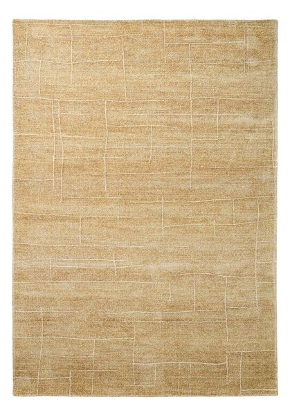 Ručně tkaný koberec v hořčicové barvě 160x230 cm Eloda – Kave Home