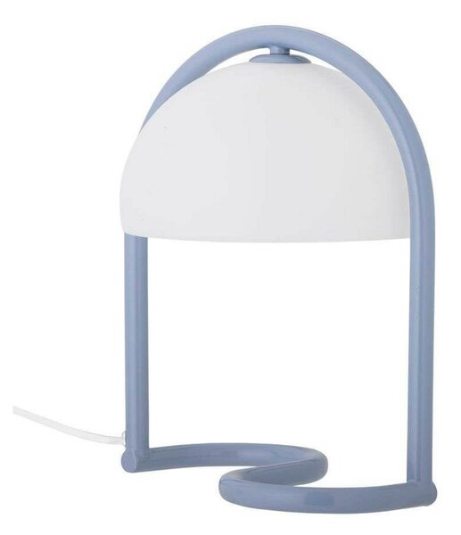 Stolní lampa Bloomingville, Modrá, Obývací pokoj, Plast
