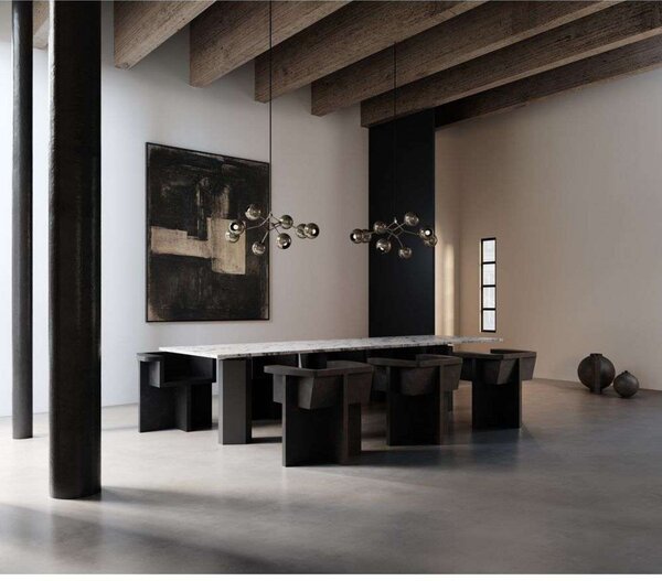 Lustry 101 COPENHAGEN, stmívatelné, Metalická, Obývací pokoj, Kov, Moderní